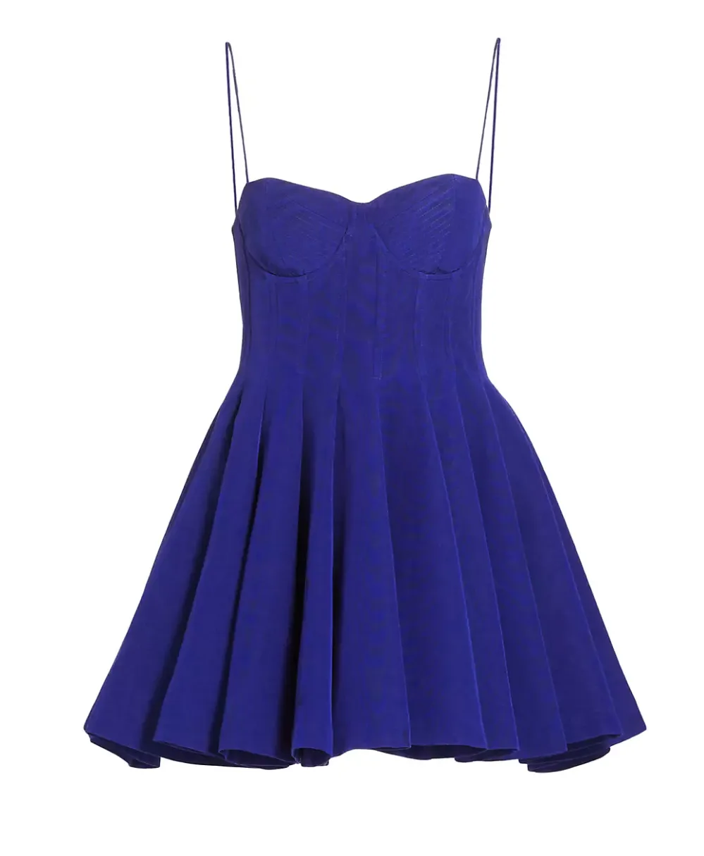 Alice + Olivia Adara Sleeveless Corset Minidress