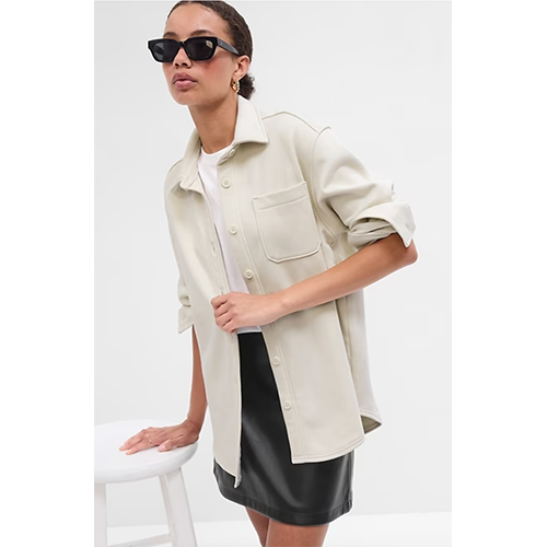 Gap Fleece Shirt Jacket