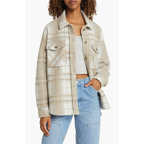 Thread & Supply Plaid Shacket