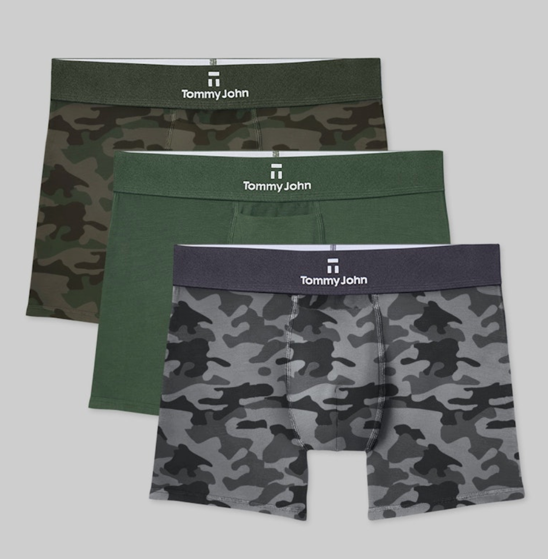 Tommy John Limited Edition New Colors Second Skin Trunk 4" (3-Pack)