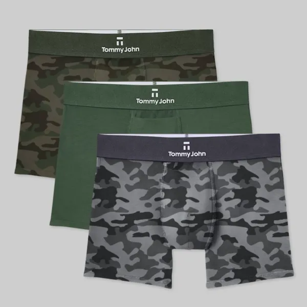 Tommy John Limited Edition New Colors Second Skin Trunk 4" (3-Pack)