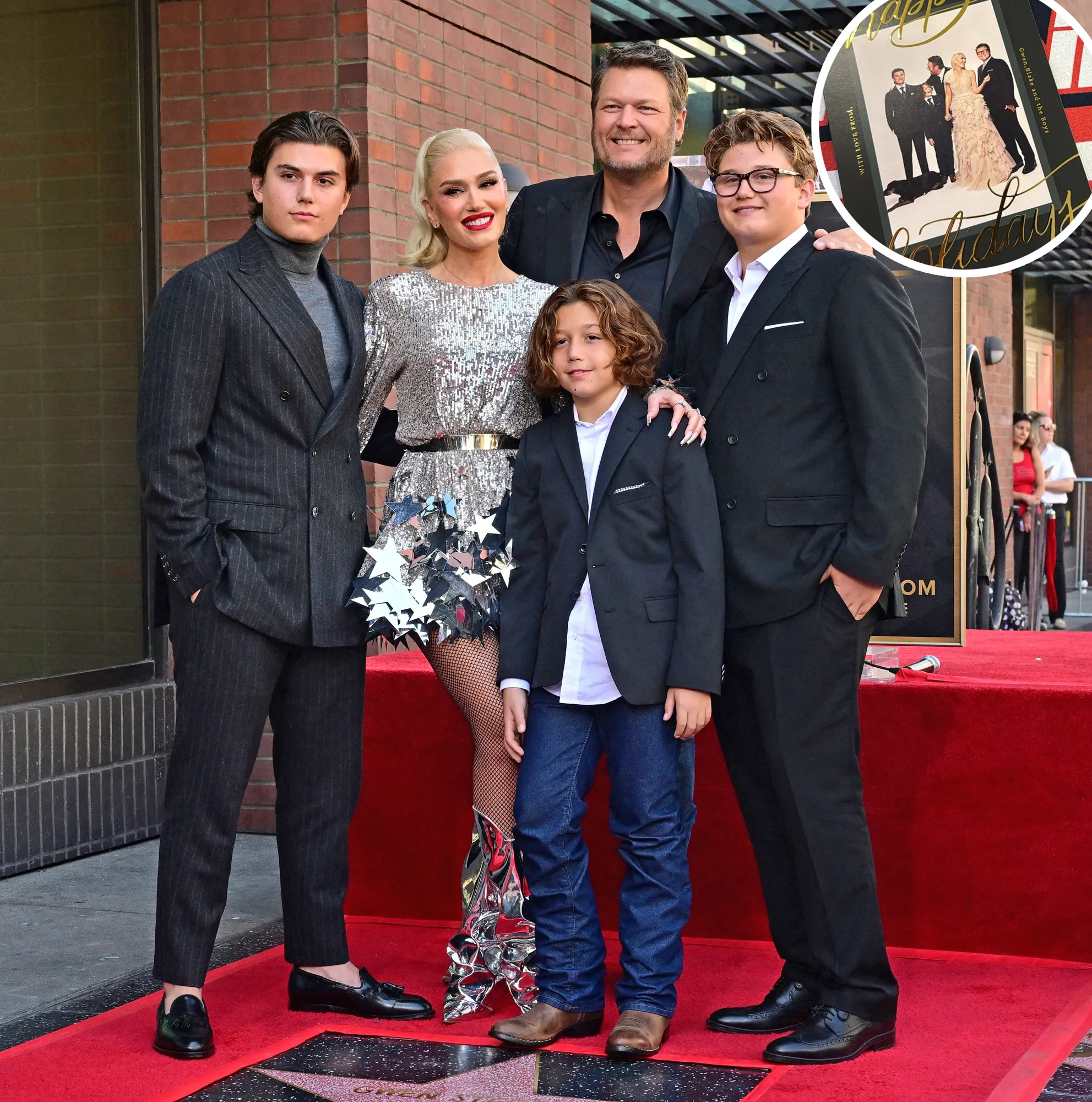 See Blake Shelton and Gwen Stefani Christmas Card