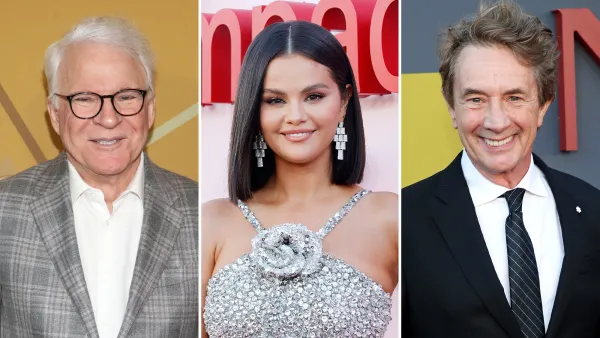 Selena Gomez Tests Rare Beauty Products on Her Only Murders Costars