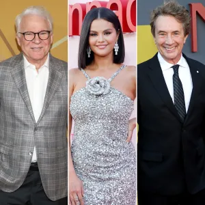 Selena Gomez Tests Rare Beauty Products on Her Only Murders Costars