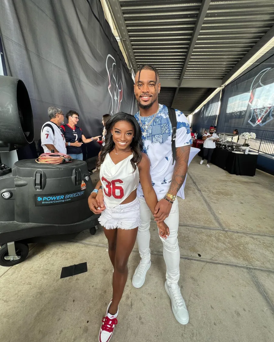 Simone Biles Game Day Looks