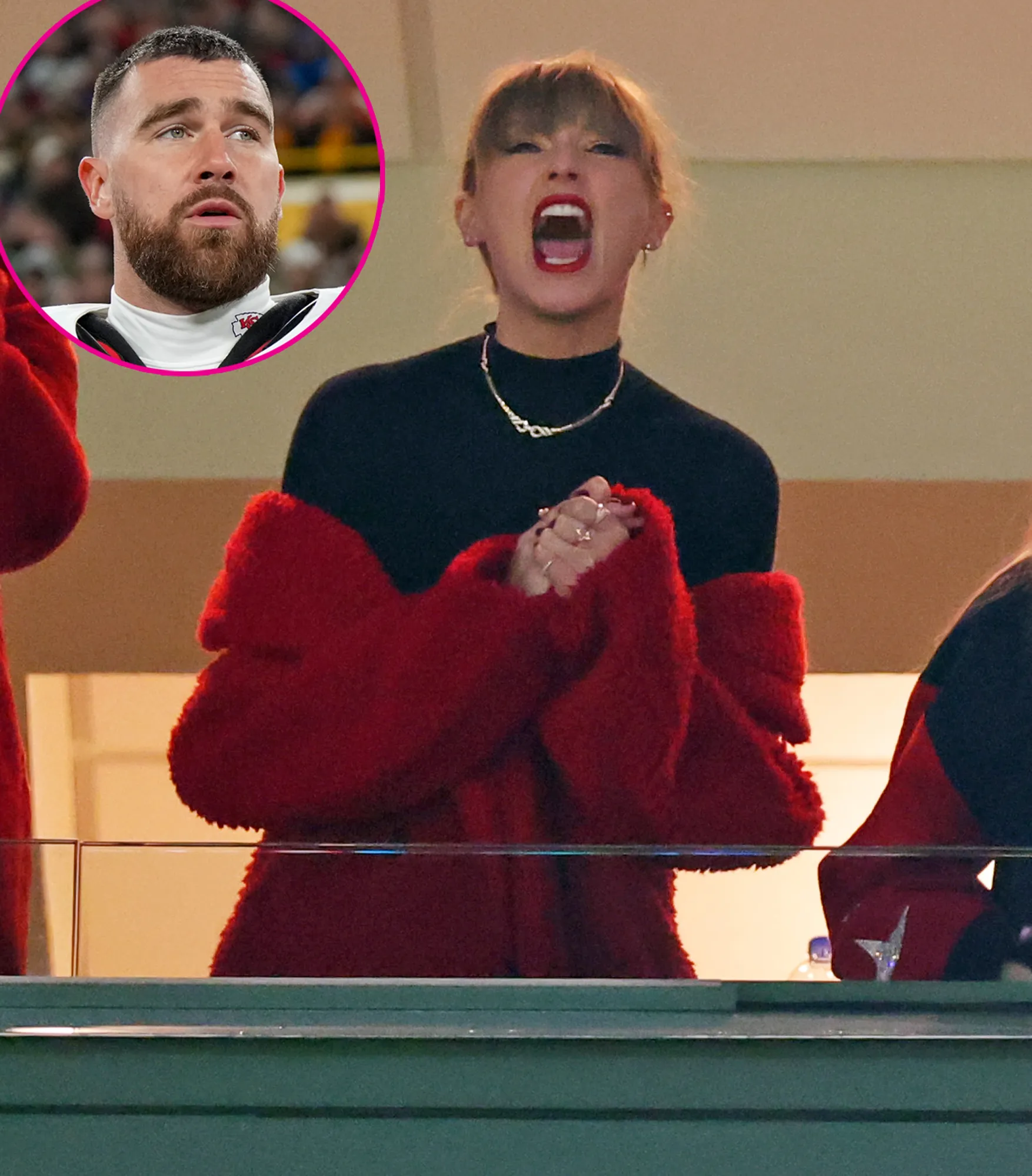 Swifties CanT Handle Taylor Swift Seemingly Yelling Come on Trav