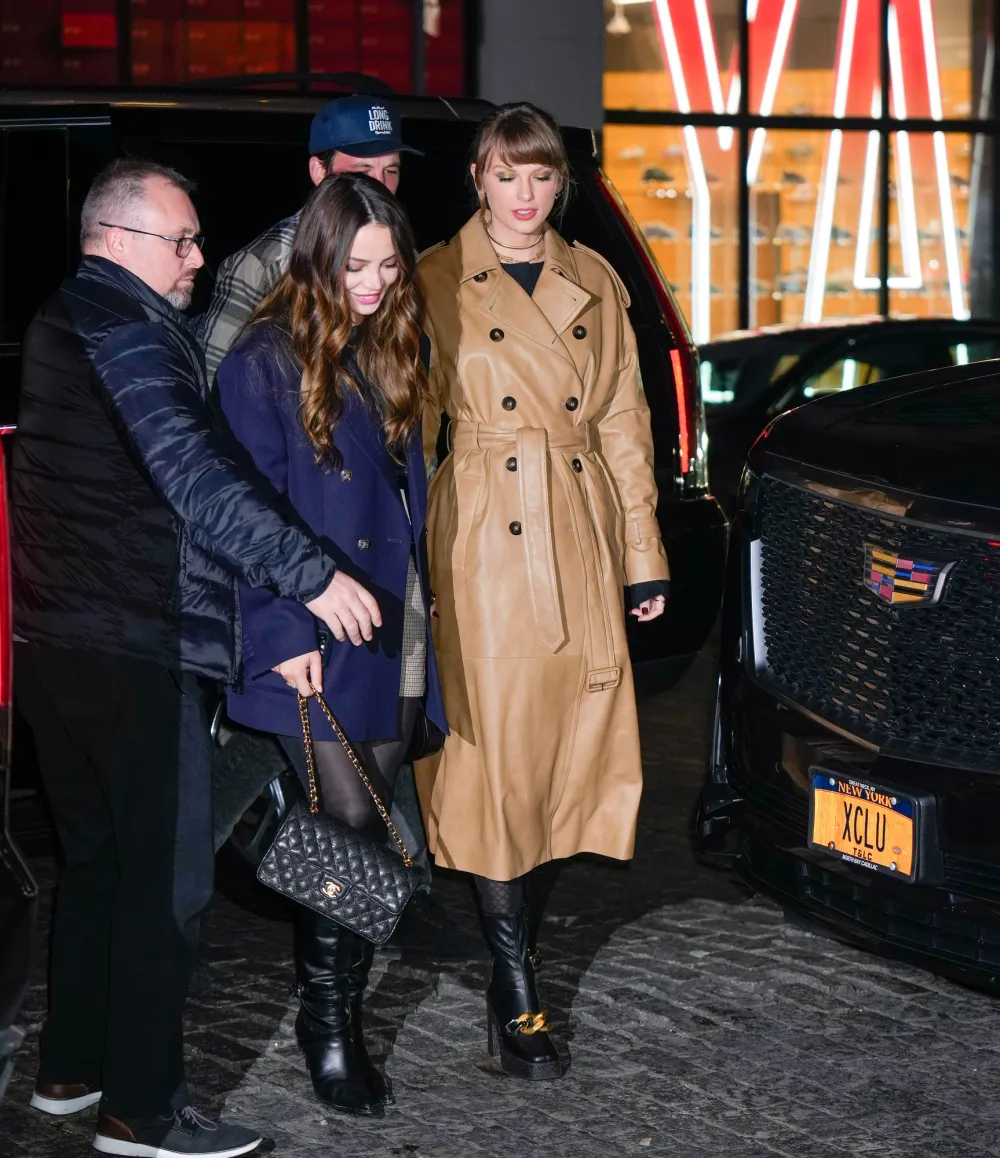 Taylor Swift Steps Out With Her Squad in NYC Before 34th Birthday
