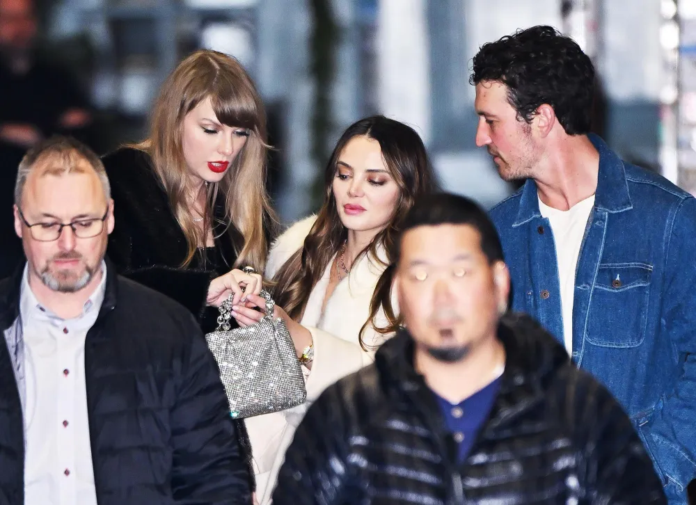 Taylor Swifts Pal Keleigh Teller Likes Theory Travis Kelce Gave Pop Star Ring for 34th Birthday