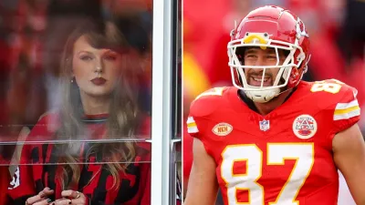 Taylor Swift and Travis Kelce