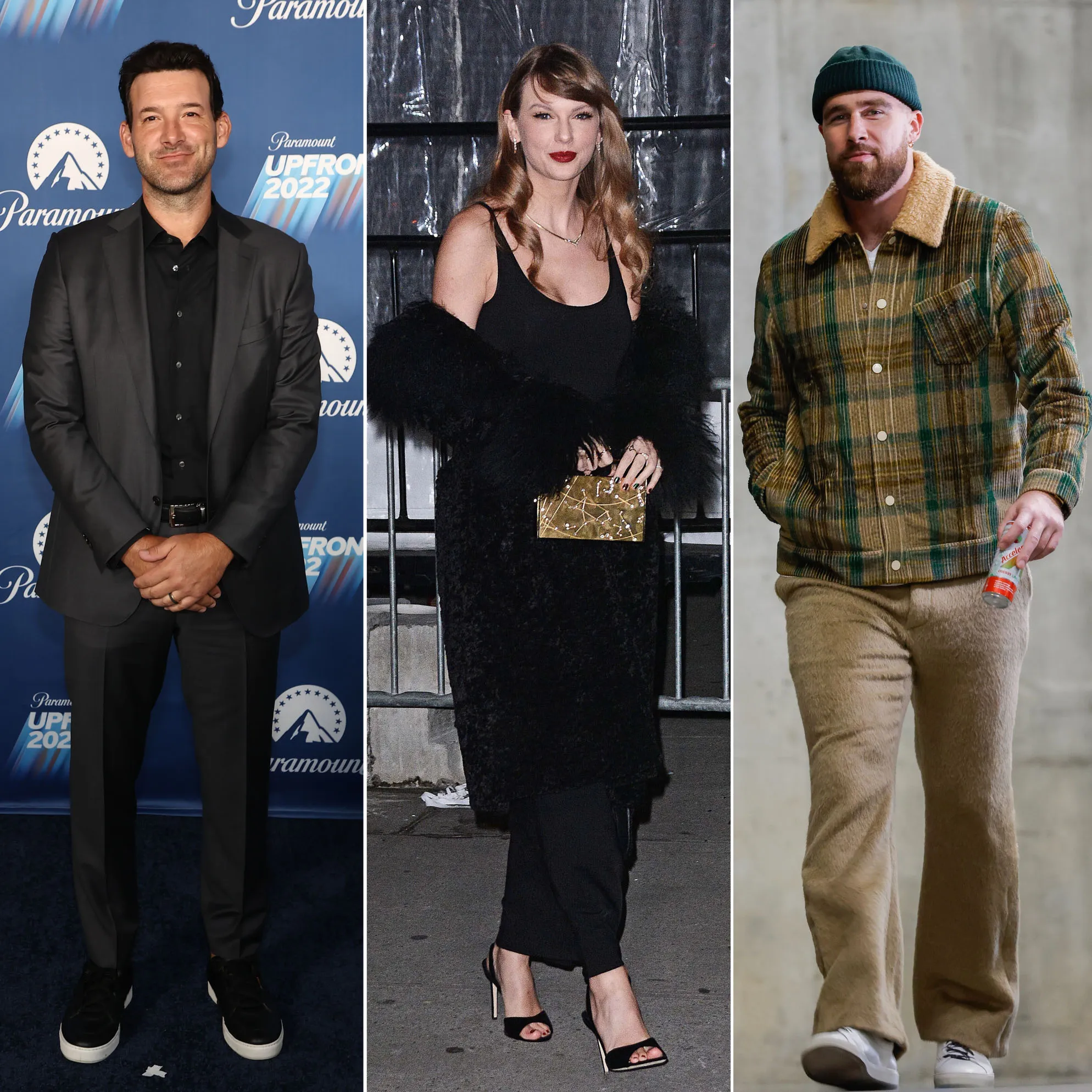 Tony Romo, Taylor Swift and Travis Kelce