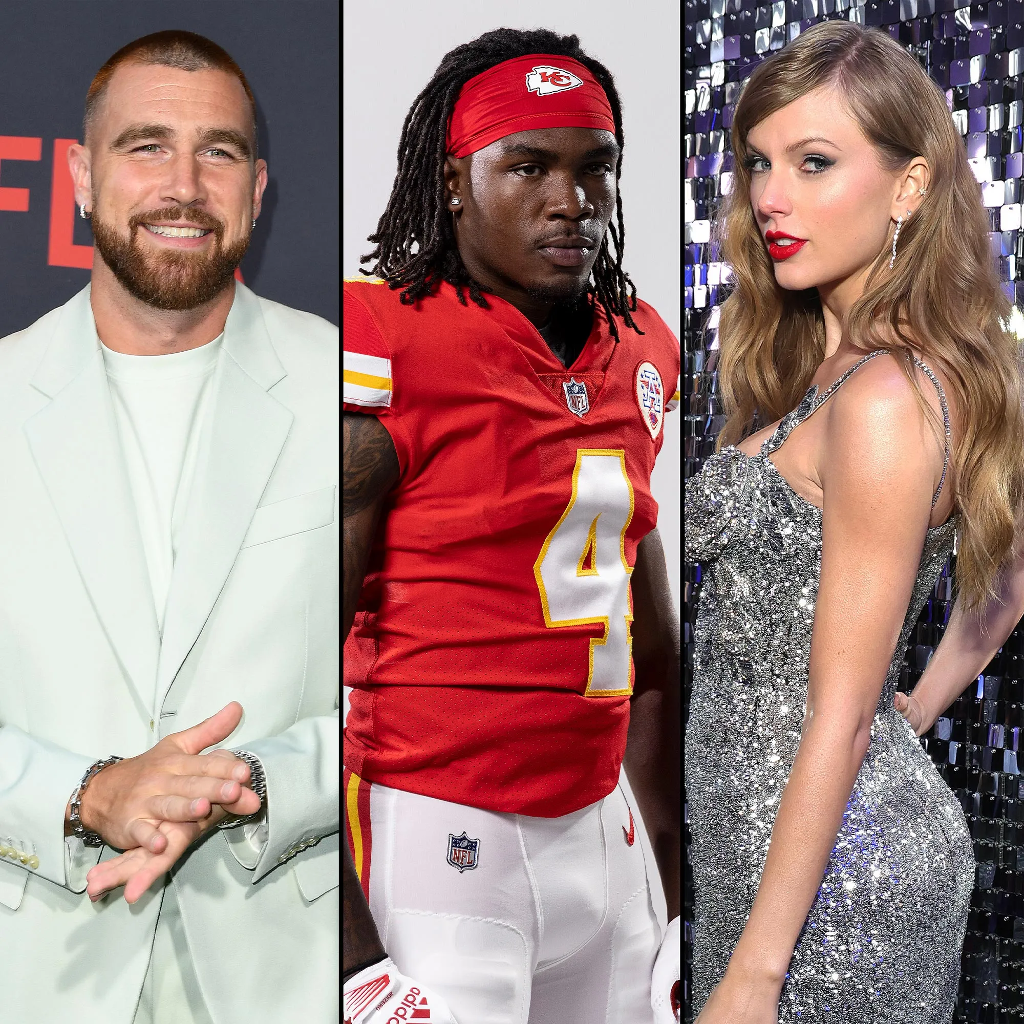 Travis Kelces Teammate Rashee Rice Explains Why He Wouldnt Go Up to Taylor Swift for a Picture