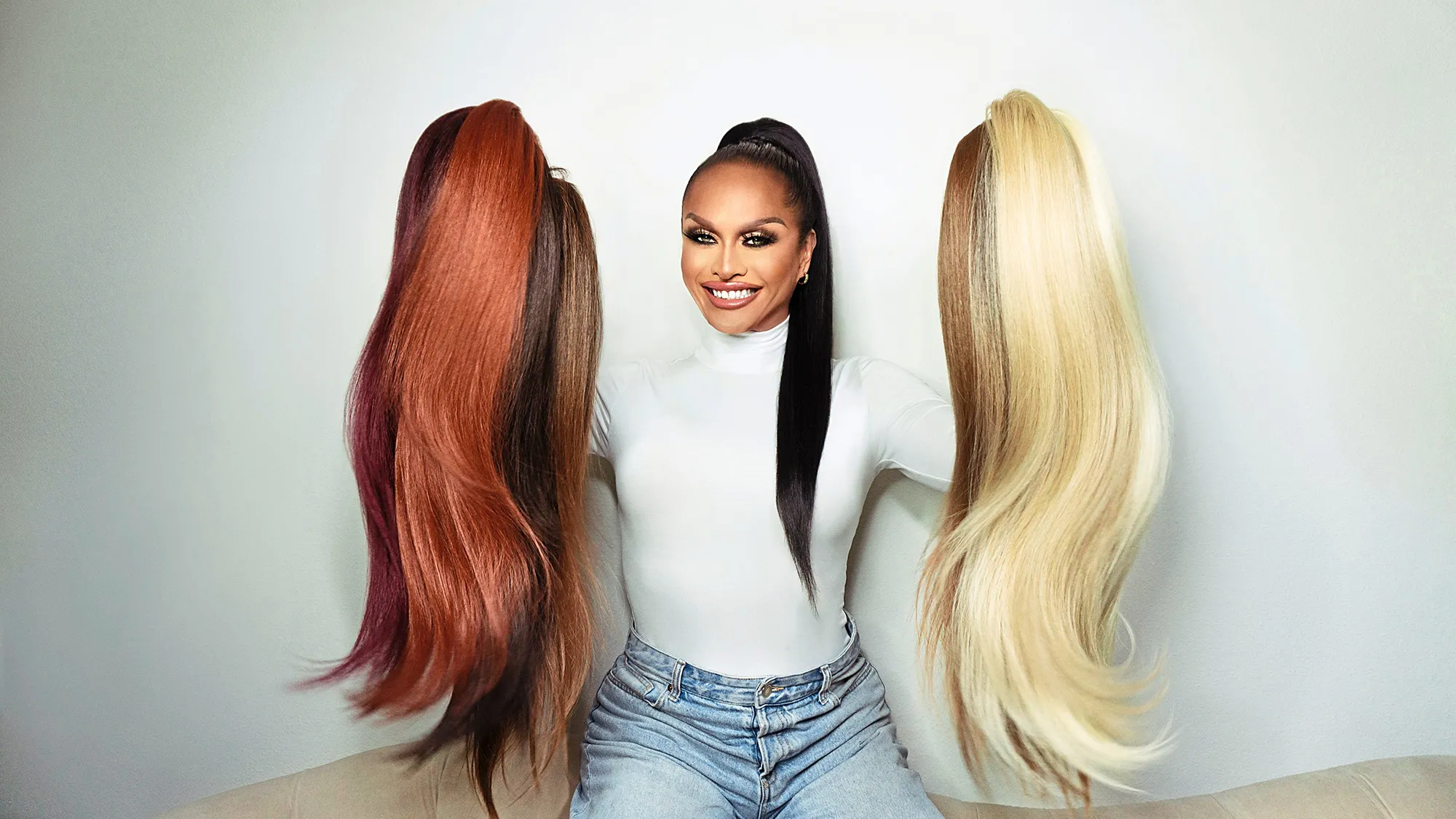 'Ru-Paul's Drag Race' Alum Sasha Colby's Extensions Line Has Us Ready to Slay All Day in a High Pony