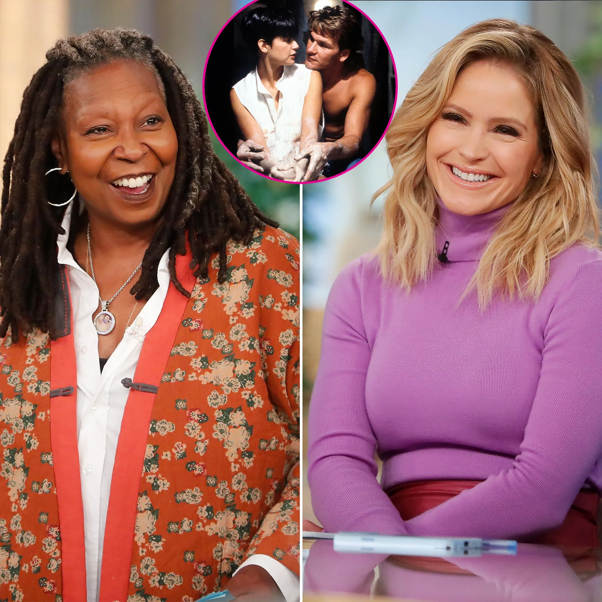 Whoopi Goldberg and Sara Haines Recreate Iconic Ghost Scene on The View 262
