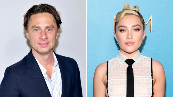 Zach Braff Says He and Florence Pugh Still 'Love Each Other' After Split: 'We're Friends'