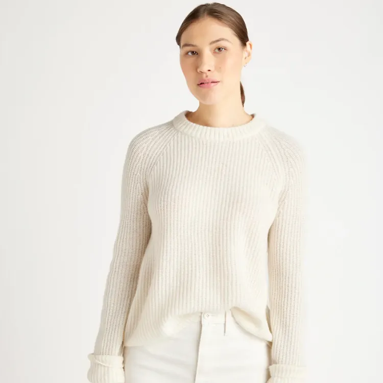 cashmere fisherman sweater