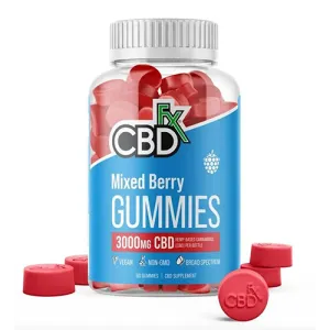 CBDfx Original Mixed Berry CBD Gummies