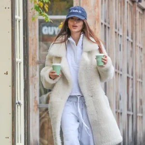 Emily Ratajkowski in NYC on December 11, 2023.