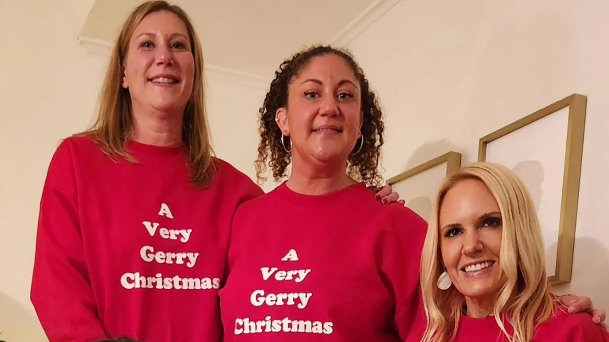 A Very Gerry Christmas Golden Bachelor Gerry Turner and Theresa Nists Blended Family Share Pic