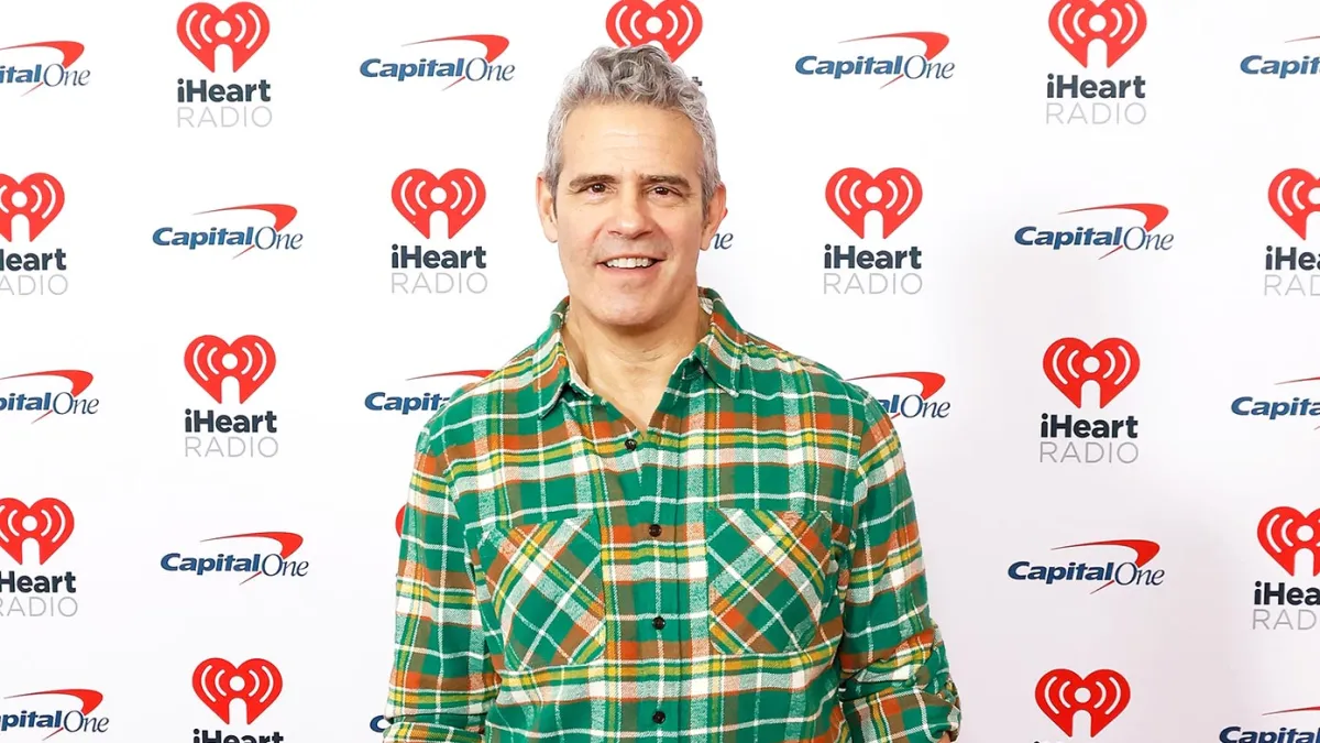 Andy Cohen Jokes He Deserves Meme Treatment for His Jingle Ball Outfit Fans Compare to Nsync