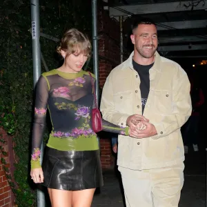 Every Time Travis Kelce Gushed Over Taylor Swift on His and Jason Kelces New Heights Podcast