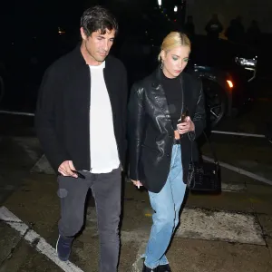 Pregnant Ashley Benson Kisses Husband Brandon Davis at Los Angeles Lakers Basketball Game