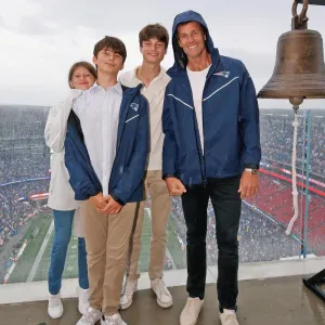 Tom Brady Reacts After a Fan Accidentally Receives a Photo of His Family in CVS Photo Swap