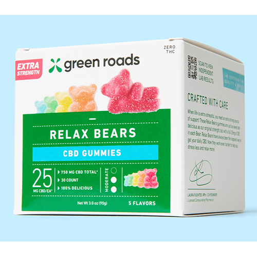 Green Roads Extra Strength CBD Relax Bears