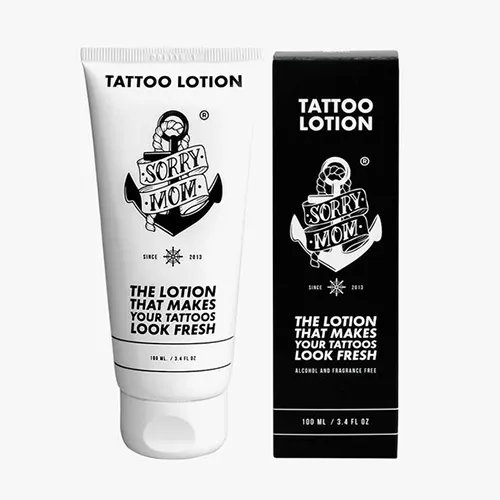 Sorry Mom Tattoo Lotion