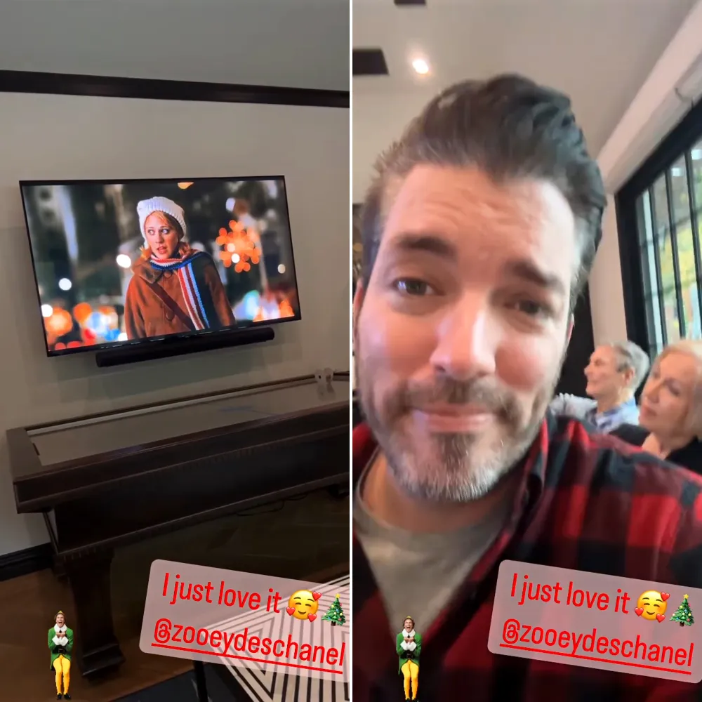 Jonathan Scott Watches Fiancee Zooey Deschanel in &lsquo;Elf&rsquo;: &lsquo;What Can I Say It&rsquo;s My Fav&rsquo;