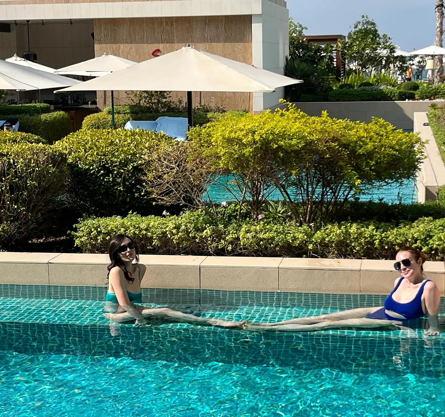 Lindsay Lohan Poses in Rare Photo With Sister Ali for Her Birthday Love You So Much