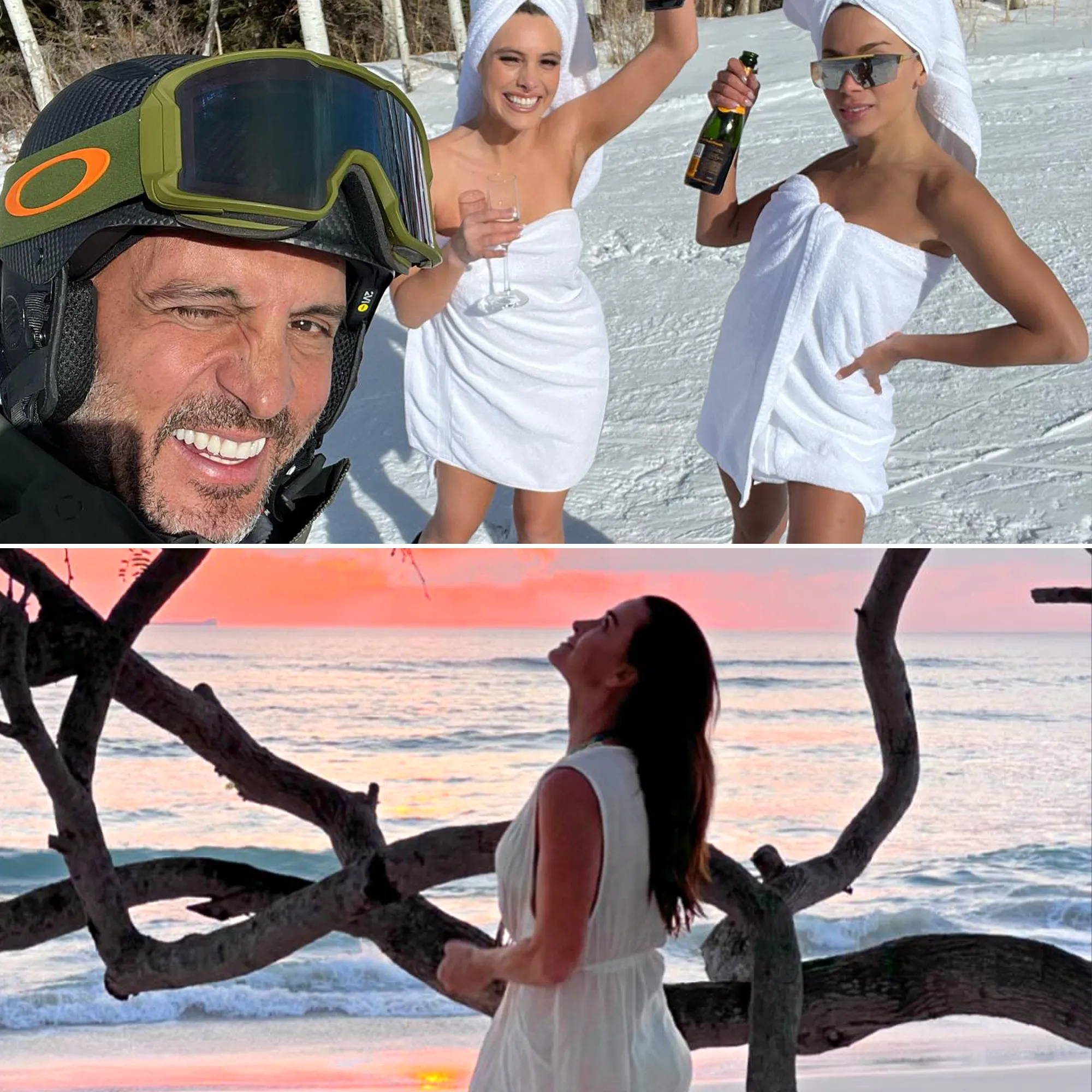 Mauricio Umansky Goes Skiing With Lele Pons and Anitta While Kyle Richards Enjoys Mexico