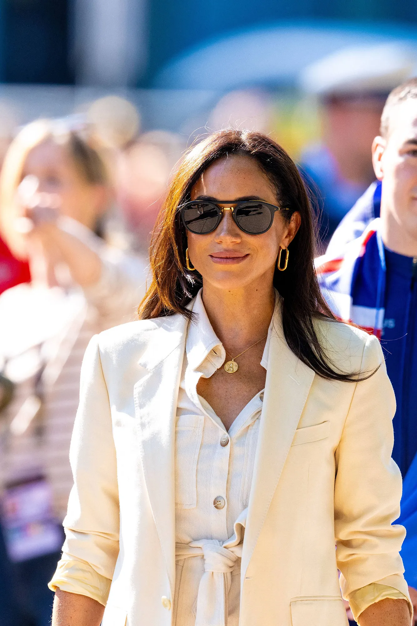 Meghan Markle at the Invictus Games in Dusseldorf on September 15, 2023.