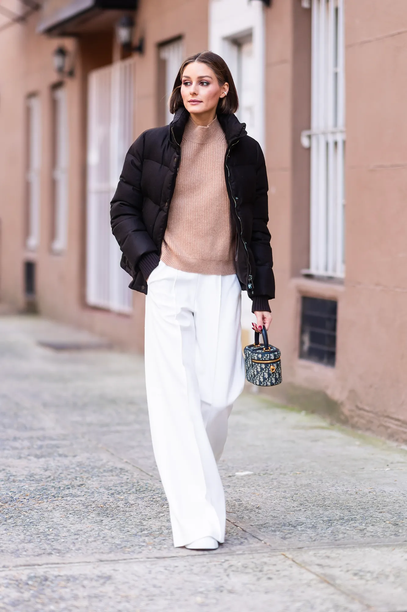 Olivia Palermo in New York on December 19, 2023.