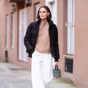 Olivia Palermo in New York on December 19, 2023.