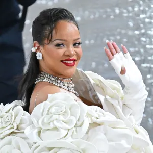Rihanna at the 2023 Met Gala on May 1, 2023.
