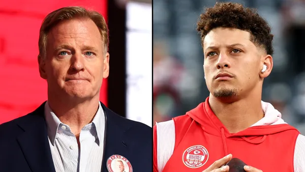 NFL Commissioner Roger Goodell Defends Refs Penalty Against the Chiefs After Patrick Mahomes Outburst
