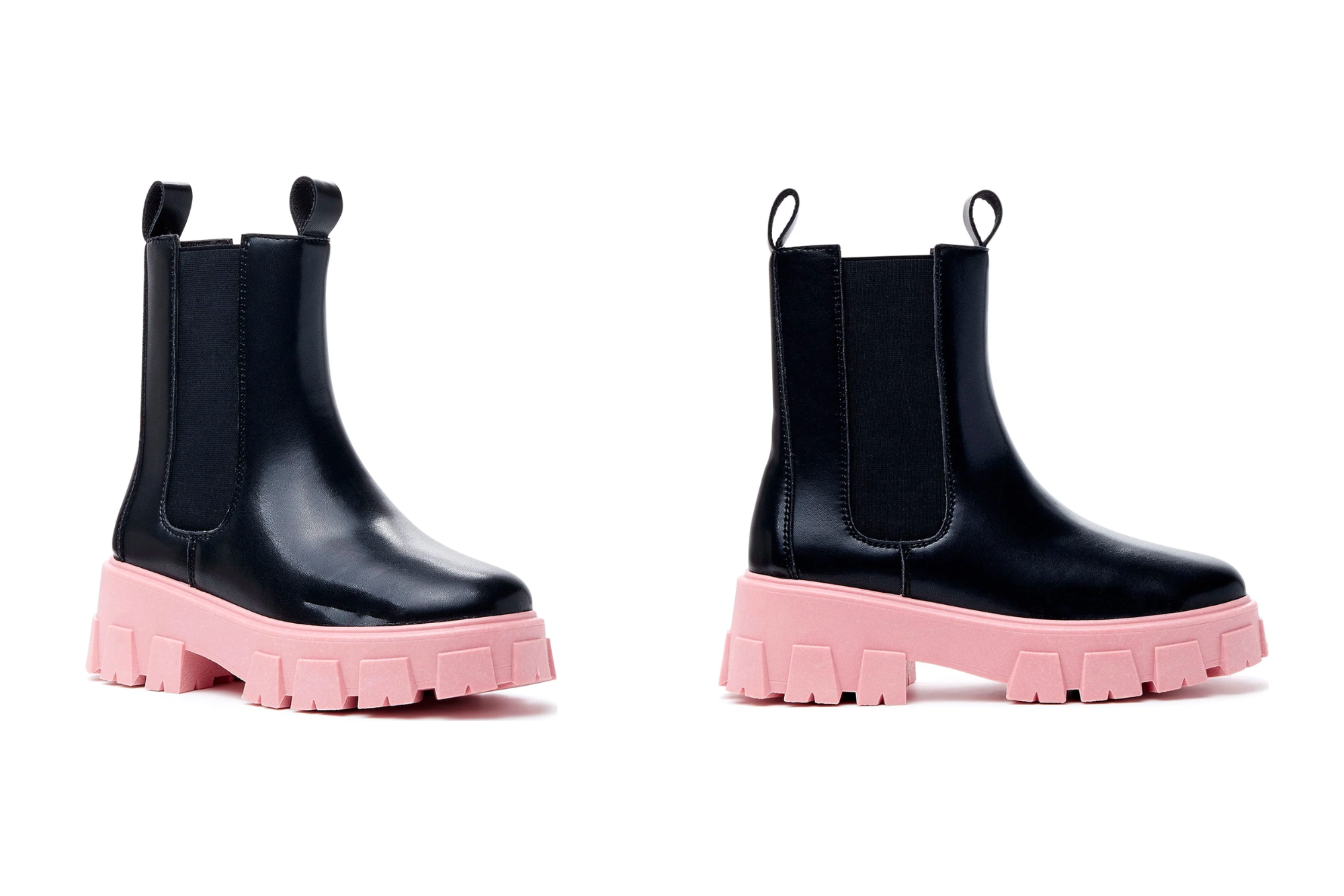 Scoop Contrast Lug Sole Chelsea Boots