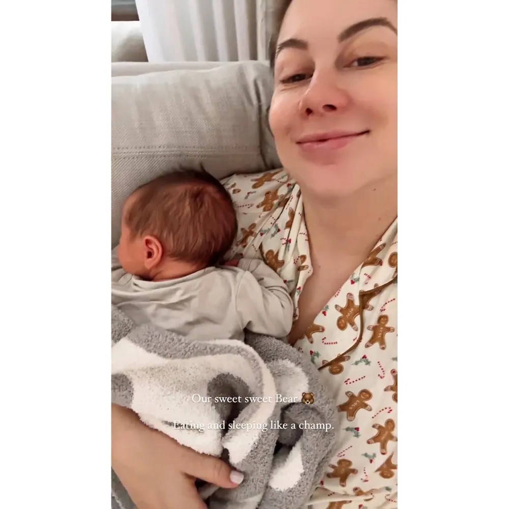 Shawn Johnson and Husband Andrew East Reveal Name of Baby No. 3: &lsquo;Our Sweet Sweet Bear&rsquo;&nbsp;