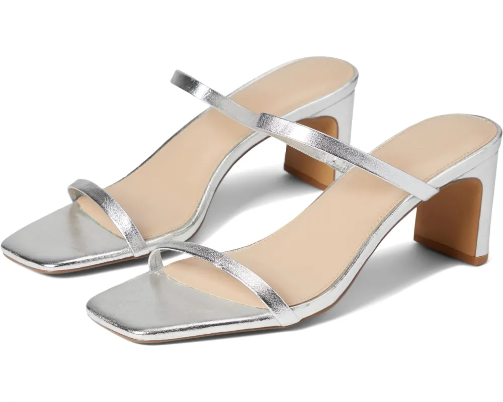 silver sandals