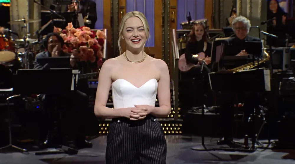 Emma Stone Says &lsquo;Saturday Night Live&rsquo; Return Is a &lsquo;Special Night&rsquo; for Her and Husband Dave McCary