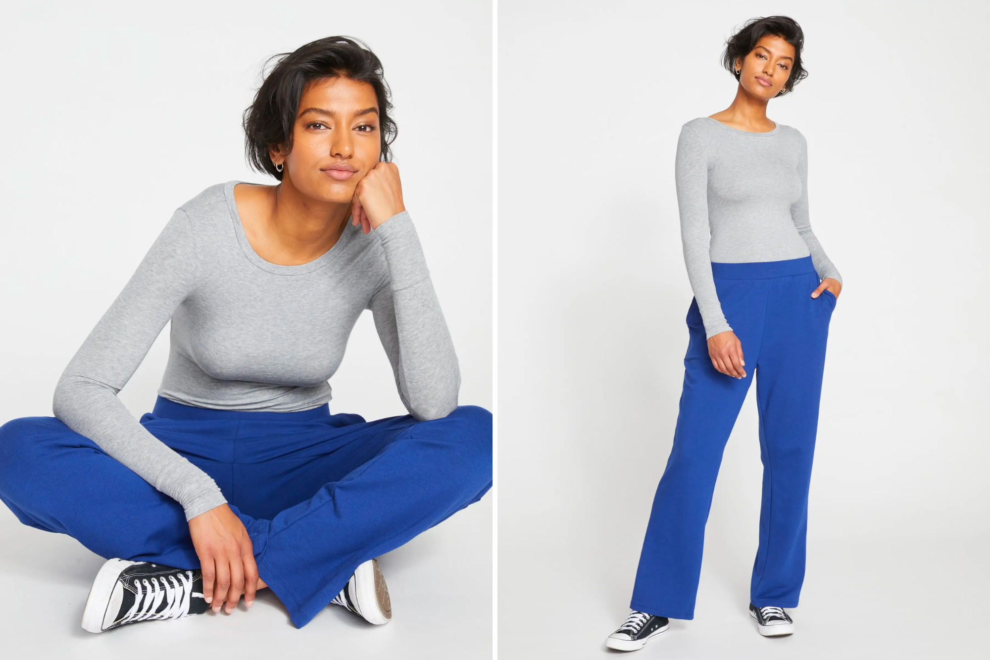 Superfine French Terry Flares