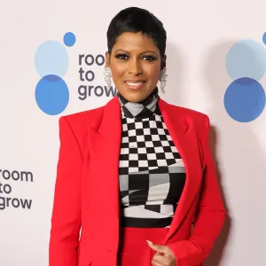 Tamron Hall attends Room To Grow 25th Anniversary gala at The Ziegfeld Ballroom on October 25, 2023 in New York City.