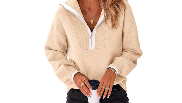 Half Zip Sweater