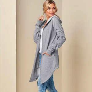 Venus Asymmetrical Lounge Hoodie