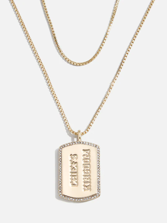 Kansas City Chiefs necklace