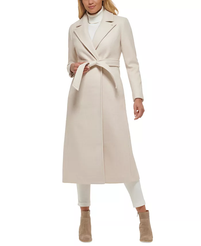 Calvin Klein wrap coat