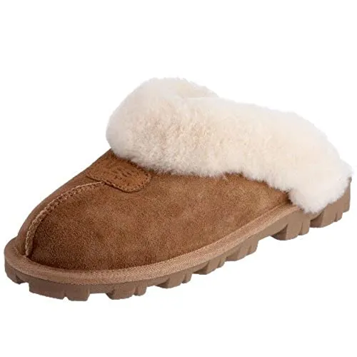 UGG Women's Coquette Chestnut Slipper - 5 B(M) US