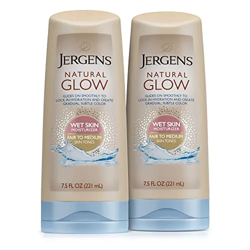 Jergens Natural Glow In-Shower Self Tanner (Pack of 2)