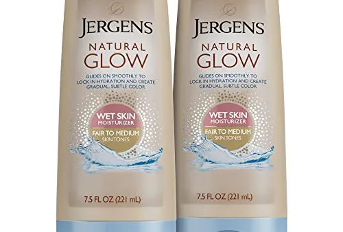 Jergens Natural Glow In-Shower Self Tanner (Pack of 2)