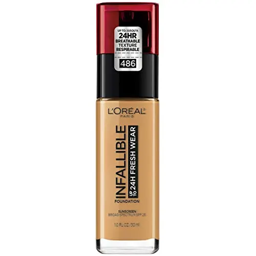 Best Drugstore: L’Oreal Paris Infallible Fresh Wear 24 Hr Liquid Foundation Makeup